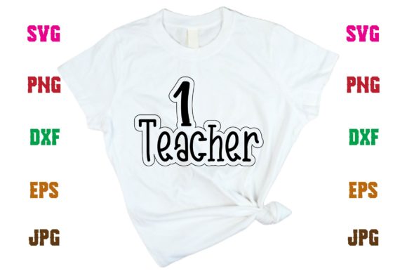 1 Teacher Graphic Design Asset Review for T-Shirt Designs and More