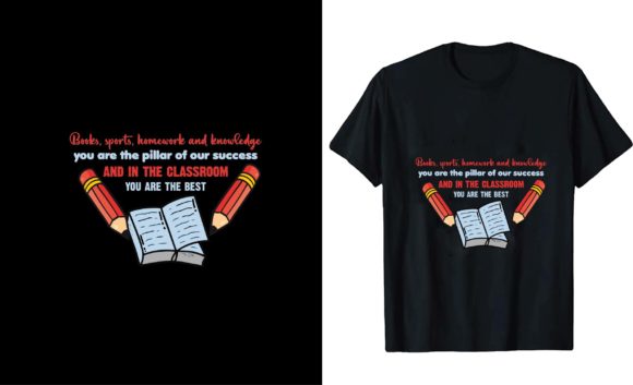 Books, Sports, Homework and Knowledge, Graphics and T-Shirt Designs