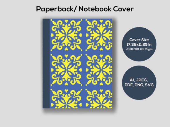 KDP Interior Notebook Cover Graphics Review