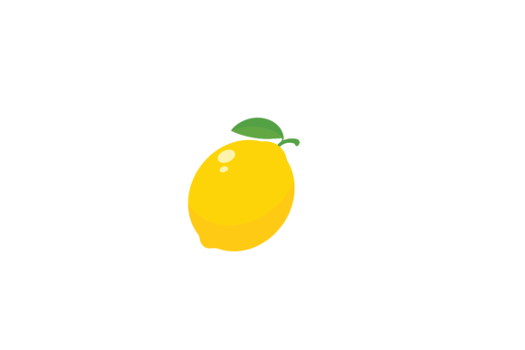 Lemon Fruit Illustration: A Versatile Graphic Design Asset for Content Creators