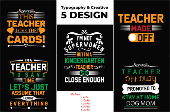 Typography Bundle Tshirt Design Vlo-2: A Modern Graphic Asset for Branding