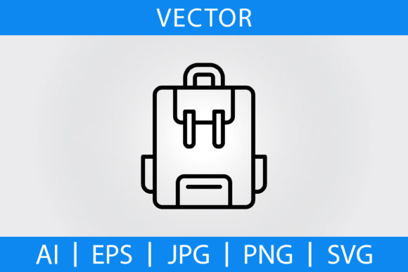 Vector School Bag Outline Icon: A Practical Embroidery Design Review