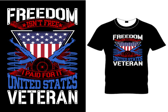 Veteran T-Shirt Design in 2021: A Graphics Asset for Print Templates and Branding